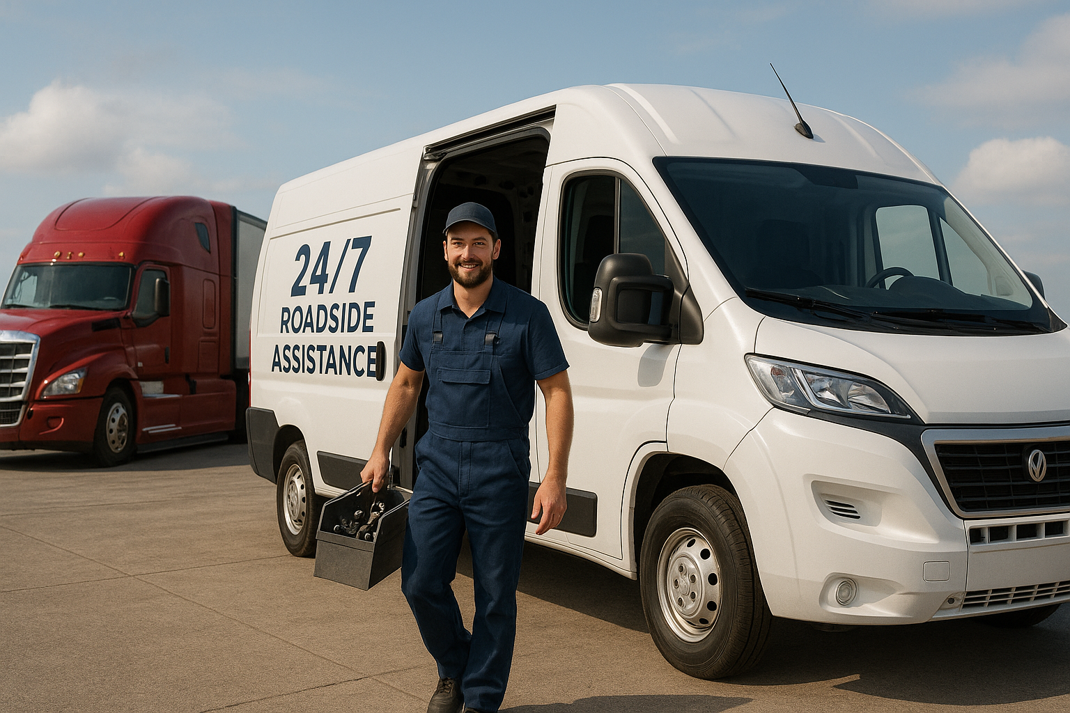 Professional truck repair service